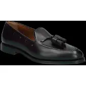 Ralph Lauren pour homme. 811967540002 Mocassins en cuir Maestra noir (45), Plat, Aucun, Casuel
