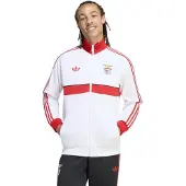 Adidas Benfica Lisboa Originals Full Zip Sweatshirt Blanc 3XL Homme