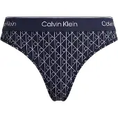 Calvin Klein String bleu marine / blanc