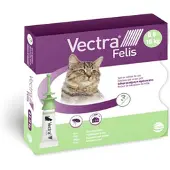 Vectra 3D Felis Solution spot-on pour chats 3 pipettes