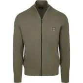 BOSS Vestes en maille 'Kano' olive