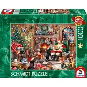 Schmidt Spiele 58872, 1000 pièces, Noël, à partir de 12 ans