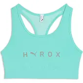 Puma Soutien-gorge de sport 'x Hyrox' turquoise / gris