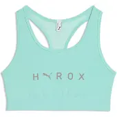 Puma Soutien-gorge de sport 'x Hyrox' turquoise / gris