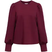 Object T-shirt 'OBJAndrea' lie de vin