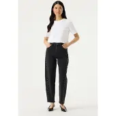Garcia Chyla femme Jeans, 34/30, Noir, Barrel fit