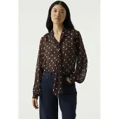 Garcia femme Chemise, XXL, Brun