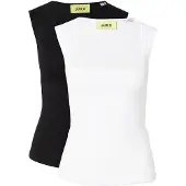 JJXX Haut 'JXISABELLA GIGI' noir / blanc