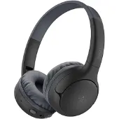 Belkin AUD012HQBK, Câblé et sans fil, Musique, Casque, Noir