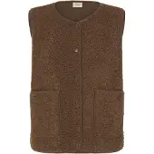 Fransa Gilet 'FRGWYNNE' marron