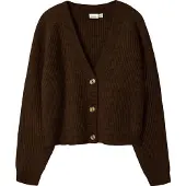 Name it Holly Boxy Fit Cardigan Marron 9-10 Years Fille