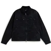 Vans - Veste en toile de coton - Nico Chore Canvas Jacket Black pour Homme en Coton - Taille L - Noir
