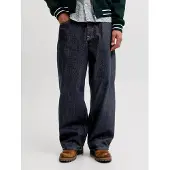 Jack & Jones Jean 'JJIDave JJClassic' bleu foncé