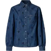 Pepe Jeans Chemisier 'Macie' bleu / marine