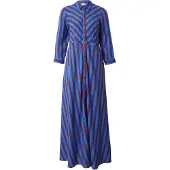 Y.A.S Robe-chemise 'YASSAVANNA' bleu roi / chocolat