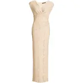 Swing Robe de soirée champagne