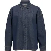 Vila Chemisier 'OBJSOLE MAE' bleu foncé