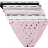 Calvin Klein Underwear Slip gris chiné / rose / noir / blanc