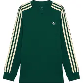 Adidas Originals T-Shirt beige / vert foncé