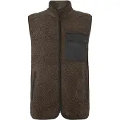 Didriksons Rasmus 2, gilet polaire, homme, mocha