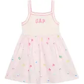 Gap Robe bleu clair / rose / rose clair / blanc