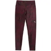 Puma Tropical Speed Aop High Waist 7/8 Leggings Rouge L Femme