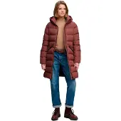 Superdry City Mid Padded Jacket Marron,Rose 2XL Femme