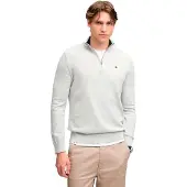 Superdry Pull à Demi-zip Prep Essential Cotton