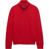 Superdry Sweat-shirt 'Essential Serif' rouge sang