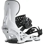 Jones Mercury Eclipse Snowboard Bindings Argenté L