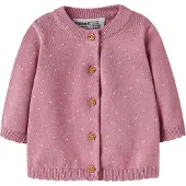 Name it Cardigan 'NBFLADOT' lilas / mauve