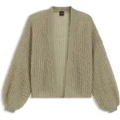 BOSS pour femme. 50566867 Cardigan Furgovia vert (XL), Casuel, Crochet