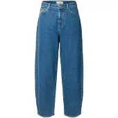 Selected Jean 'SLWBARREL BEA-KORI' bleu denim