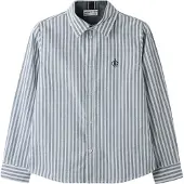 Name it Chemise 'NKMNewsa' bleu-gris / blanc