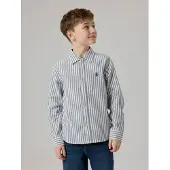 Name it Chemise 'NKMNewsa' bleu-gris / blanc