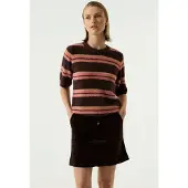 Garcia T260245 Short Sleeve Sweater Marron 2XL Femme