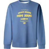 Pepe Jeans Sweat-shirt 'JAXON' bleu / jaune