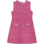 DANAMADE Robe baie / rose / blanc