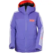 Helly Hansen Powchaser 3.0, veste de ski, femme, violet
