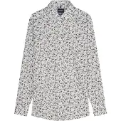 Olymp Chemise noisette / sapin / blanc
