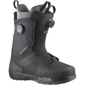 Salomon Snowboard - Boots de snowboard - Dialogue Dual BOA Black/Black/Asphalt - Taille 44 - Noir