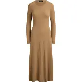 Ralph Lauren Robes en maille 'VORLEY' beige foncé