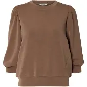 Selected Sweat-shirt 'SLFTENNY' marron