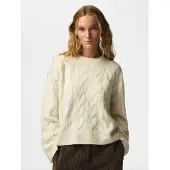 Pieces Pull-over 'PCKATHY' beige