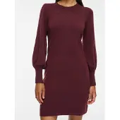 Vila Kerry O-neck Long Sleeve Short Dress Violet XS Femme