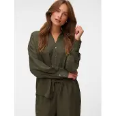 Vero Moda Chemisier 'VMMelaney Queeny' sapin