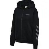 Hummel Sweat de sport gris / noir