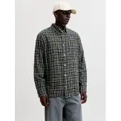 Jack & Jones Chemise 'JJEField' olive / pétrole / blanc cassé