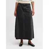 Jack & Jones Alexis Jjxx Long Skirt Noir M Femme