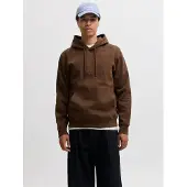 Jack & Jones Star Hoodie Marron S Homme